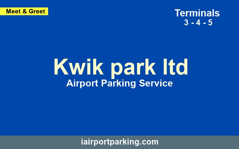 Kwik park ltd iairportparking.com Leeds Bradford Airport Parking Service Logo